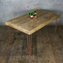 Rustic Copper Hairpin Dining Table *One in Stock*