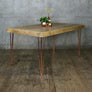 Rustic Copper Hairpin Dining Table *One in Stock*