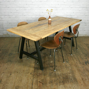 'The Steel A-Frame' Dining Table