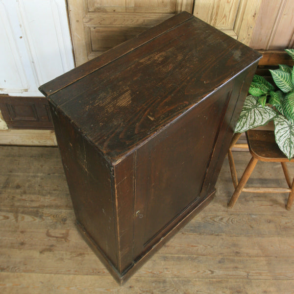 Vintage Rustic Pine Storage Cupboard