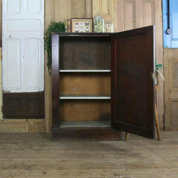 Vintage Rustic Pine Storage Cupboard