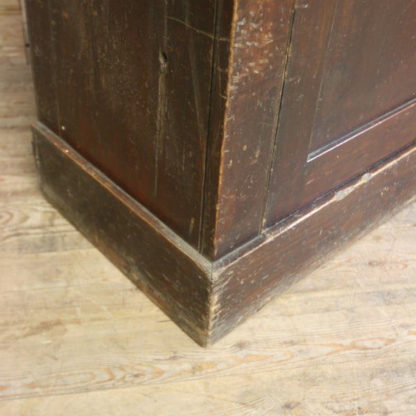 Vintage Rustic Pine Storage Cupboard