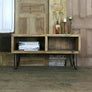 'The Hairpin' Rustic Media Unit - SMALL - *1 Oak Finish in stock*