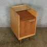 Vintage Mid Century Stag Bedside Cabinet
