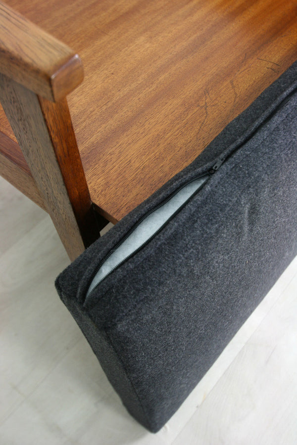 Vintage Teak 1960s Telephone Seat