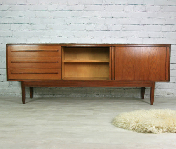 Vintage Mid Century White & Newton Teak Sideboard