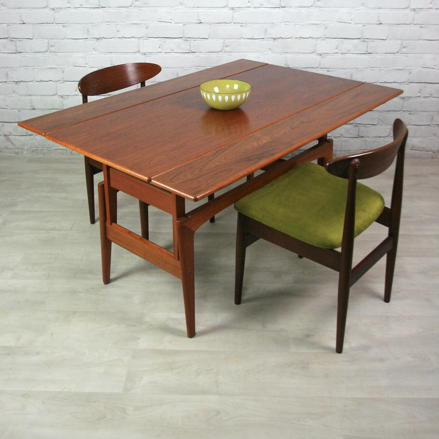 Danish Teak Trioh Metamorphic Coffee/Dining Table