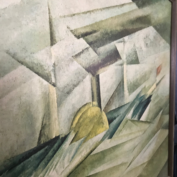 Mid Century Abstract Framed Print
