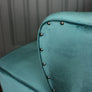 Mid Century Bartholomew Cocktail Chair - Teal Velvet
