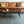 Vintage 1950s Geometric Coffee Table – Black