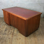 Vintage Art Deco Large Twin Pedestal Desk
