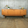 Large Vintage Walnut Alfred Cox Sideboard