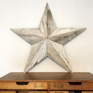 reclaimed salvage barn wood amish star