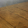 Bespoke order for Amelie - 1 x Vintage 1920'S Heals Oak Dining Table, 1 x Rustic Vintage Oak Bench, 3 x Rustic Oak Stool / Table