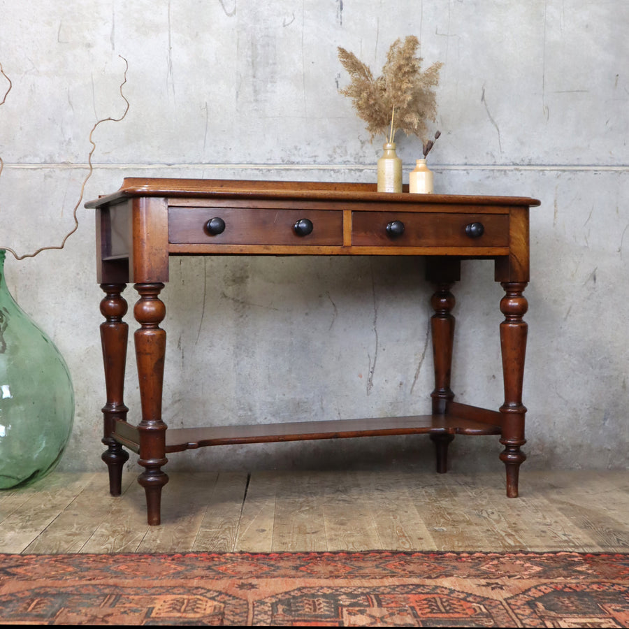 vintage_antique_mahogany_side_table