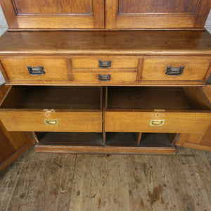 antique_oak_rustic_apothecary_cabinet