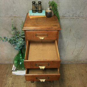 vintage_antique_oak_filing_drawers