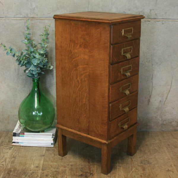 vintage_antique_oak_filing_drawers
