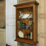 vintage_antique_oak_shop_kitchen_display_cabinet