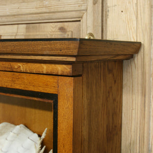 vintage_antique_oak_shop_kitchen_display_cabinet
