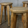 Rustic Oak Stool / Table