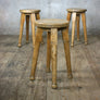 Rustic Oak Stool / Table