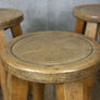 Rustic Oak Stool / Table