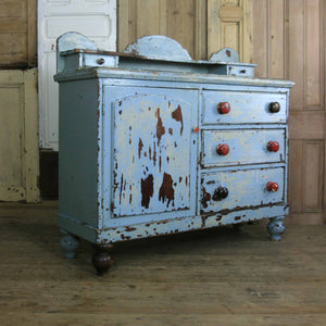 Rustic Pine Painted Sideboard – Cash/Wrap Counter