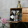 Vintage Walnut Cocktail Cabinet