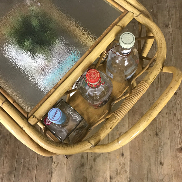 vintage_bamboo_tiki_boho_rattan_drinks_trolley_bar_cart