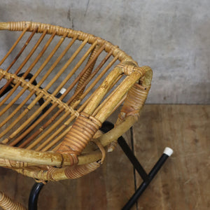 vintage_boho_bamboo_cane_rohe_noordwolde_rocking_chair