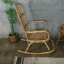 Bohemian Rattan / Bamboo Rocking Chair