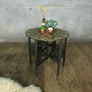 Antique Moorish Arabic Brass Table