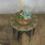 Antique Moorish Arabic Brass Table