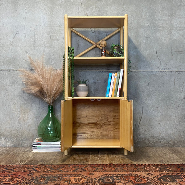 vintage_boho_rattan_bamboo_angraves_shelving_unit