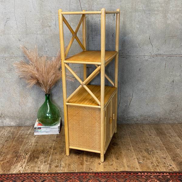 vintage_boho_rattan_bamboo_angraves_shelving_unit