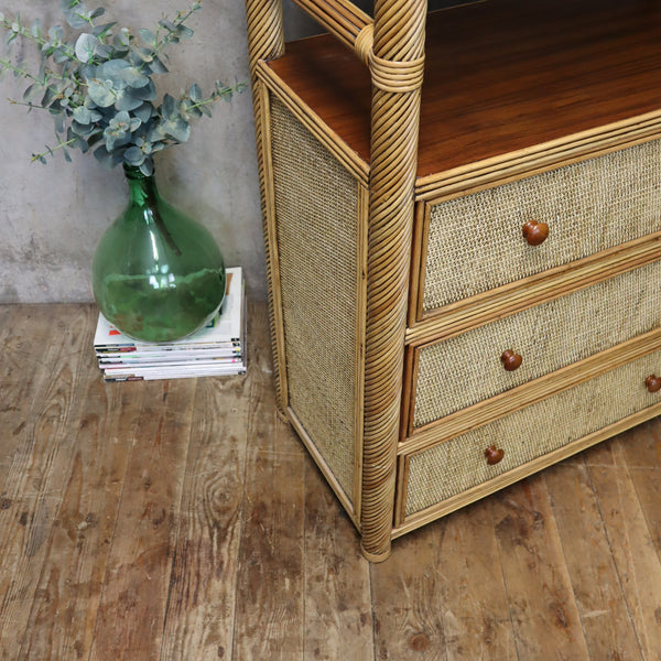 vintage_boho_rattan_cane_bamboo_shelving_storage_bookcase