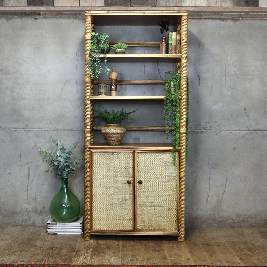 vintage_boho_rattan_cane_bohemian_shelves_cupboard