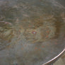 Vintage Copper Painted Occasional Table