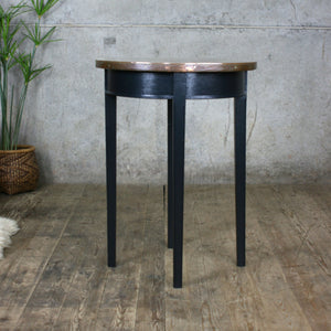 Vintage Copper Painted Occasional Table