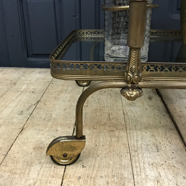 Mid Century French Drinks Trolley / Bar Cart #0518