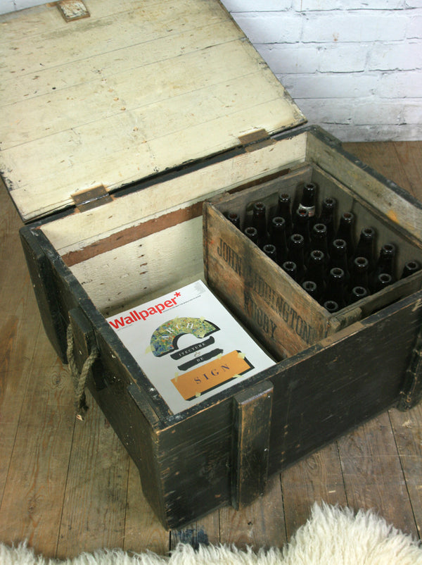 Vintage Major Royal Marines/Army Travelling Trunk