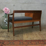 Mid Century Chippy Heath Teak Telephone Seat