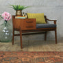 Mid Century Chippy Heath Teak Telephone Seat