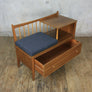 Mid Century Chippy Heath Telephone Seat