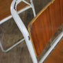 X4 Vintage Industrial School Stacking Chairs