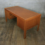 Vintage Danish Mid Century Executive Teak Desk