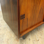Mid Century Scandinavian Rosewood Media Cabinet #08/02