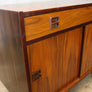 Mid Century Scandinavian Rosewood Media Cabinet #08/02