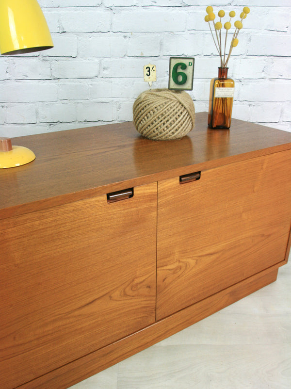 Vintage Danish Teak Cabinet TV Media Unit
